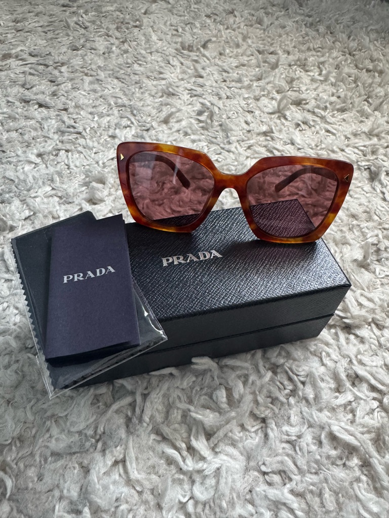 Prada Spr23z 4bw-08s Womenâs Tortoise Sunglasses